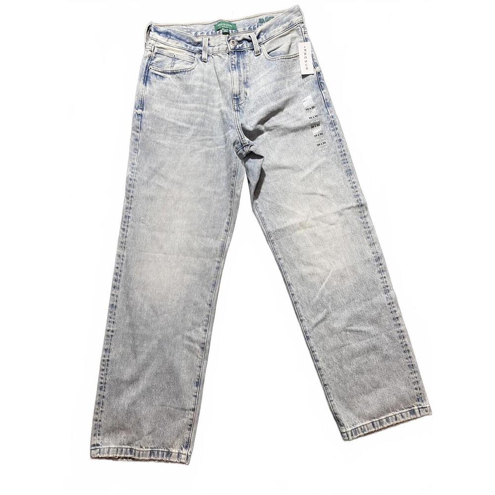 Field of Study PacSun Baggy Jeans Men’s‎ 30x32 Light Wash Denim NWT $95